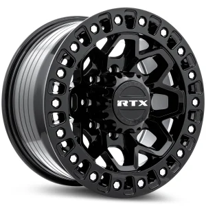 RTX Wheels – Zion – Black – 17″x9″ 20mm – Summer Wheels – 083189